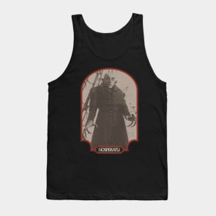 Nosferatu Vintage Vampire Horror (1922) Tank Top